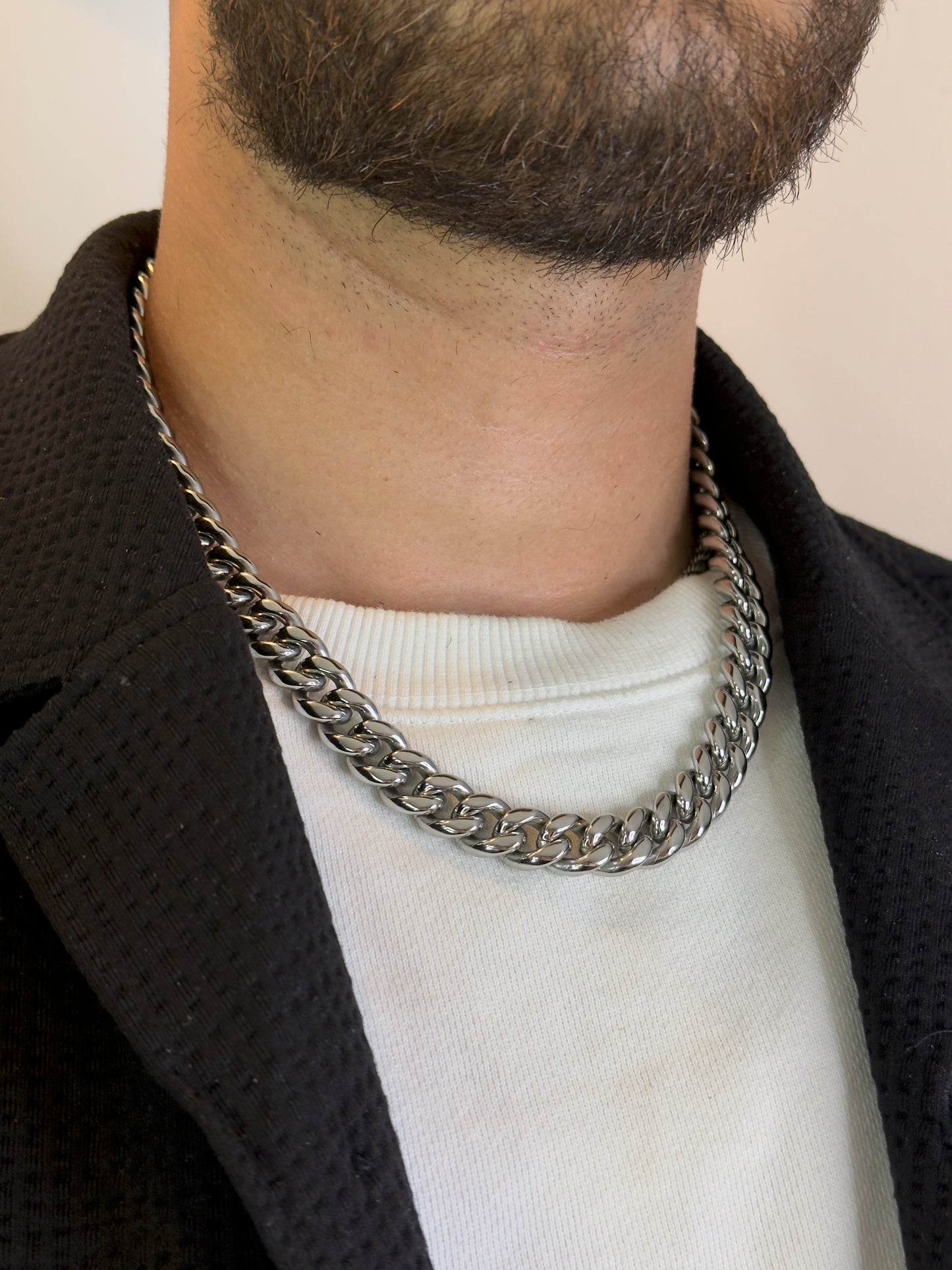 Miami Cubaanse schakelketting - 12 mm