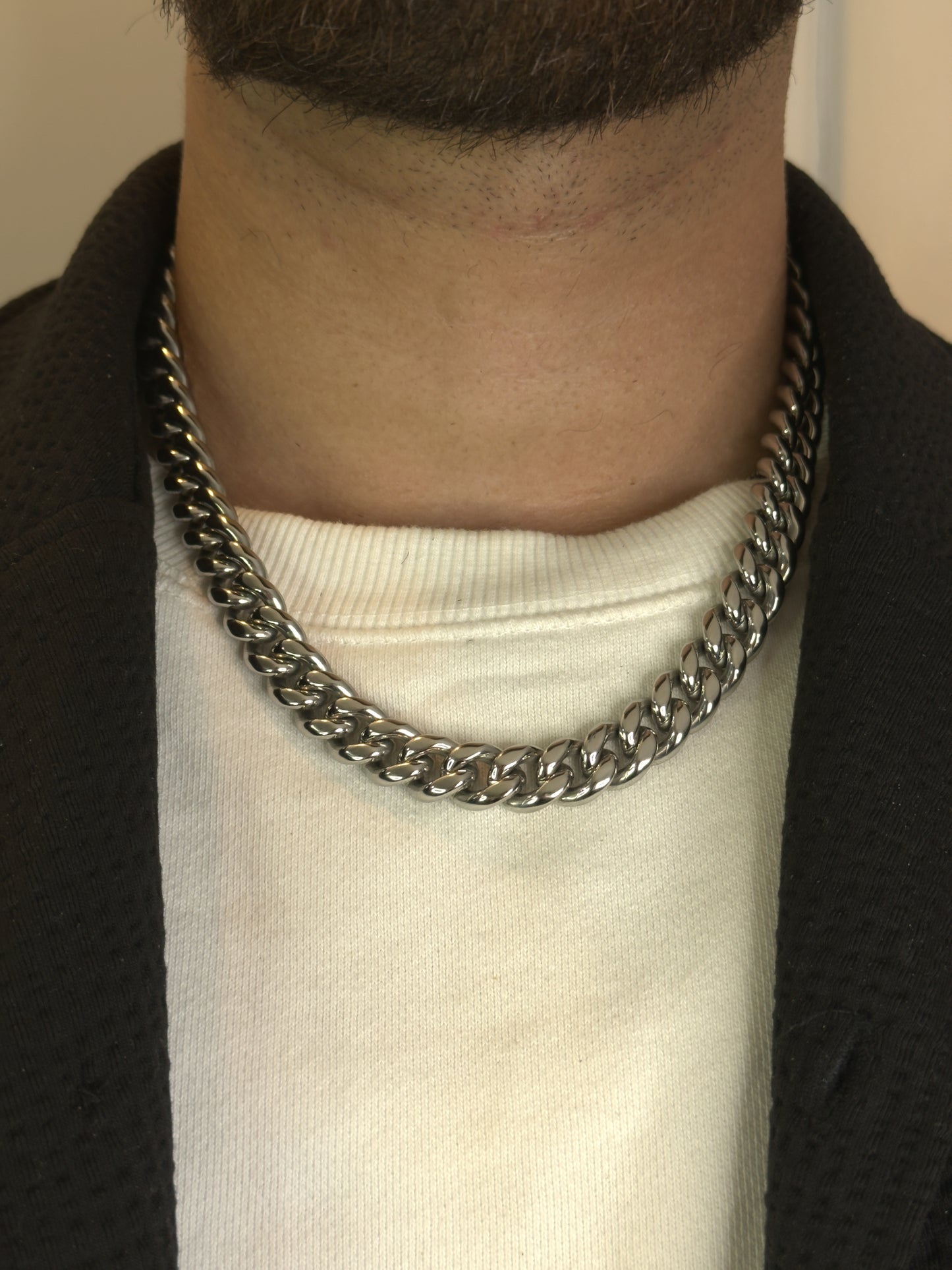 12mm Cubaanse Ketting & Armband Combo