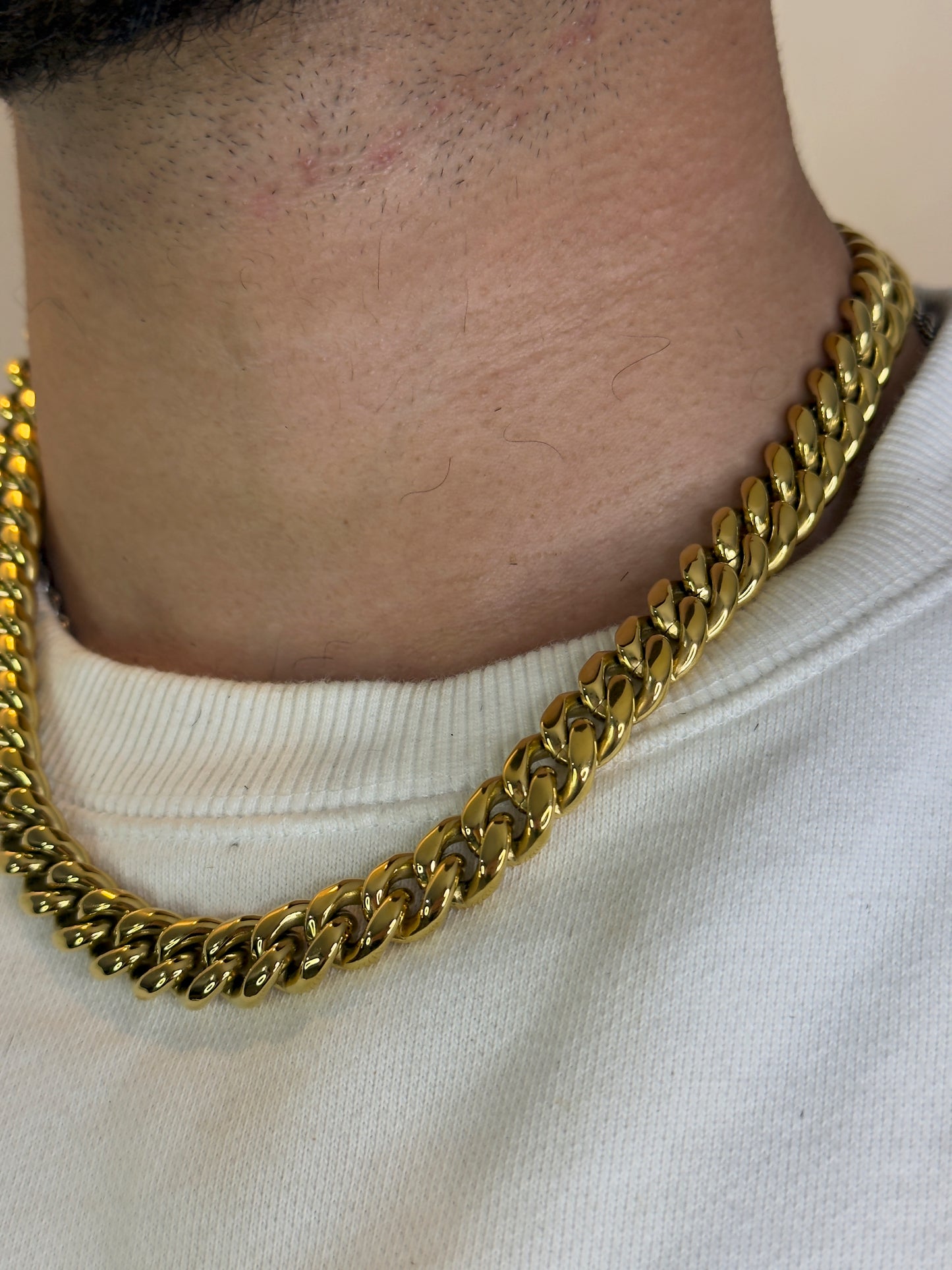 Miami Cubaanse schakelketting - 12 mm