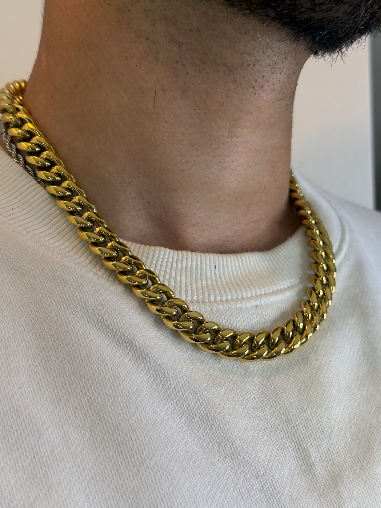 Miami Cubaanse schakelketting - 12 mm