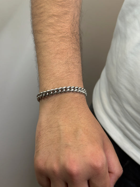 Miami Cubaanse schakelarmband – 8 mm