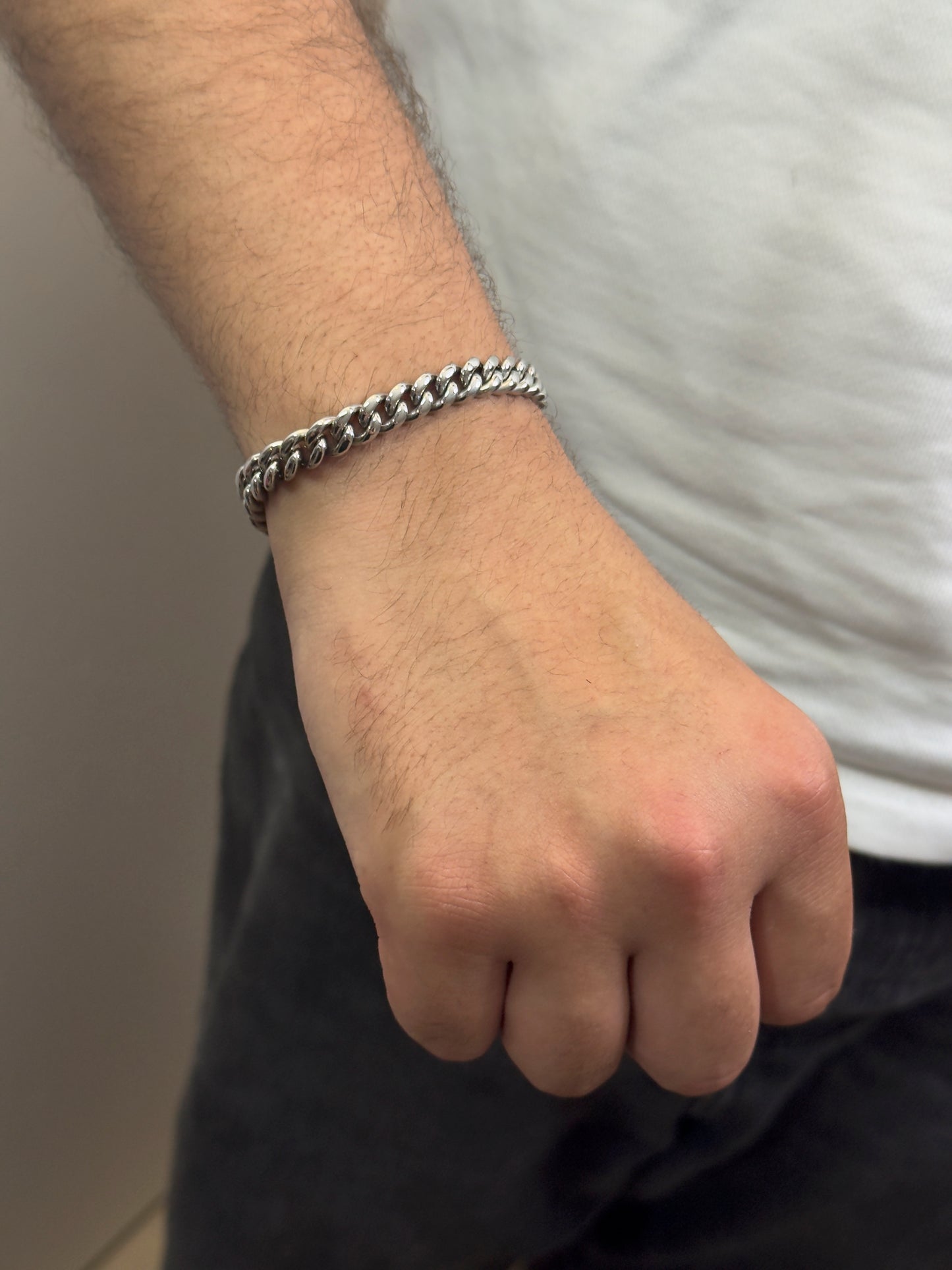 Miami Cubaanse schakelarmband – 8 mm