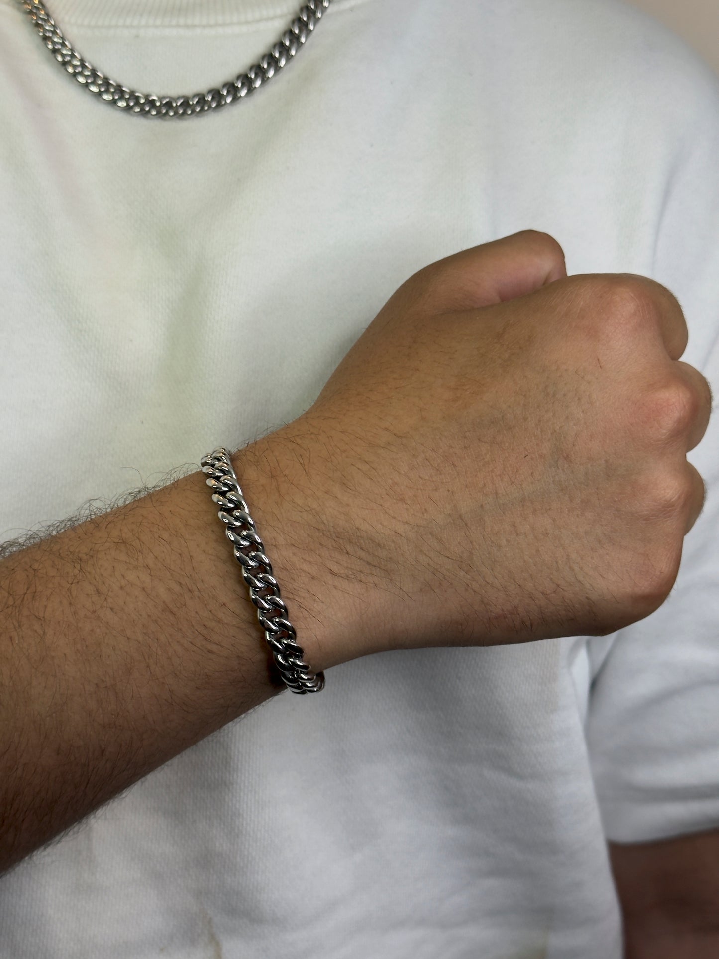 Miami Cubaanse schakelarmband – 8 mm