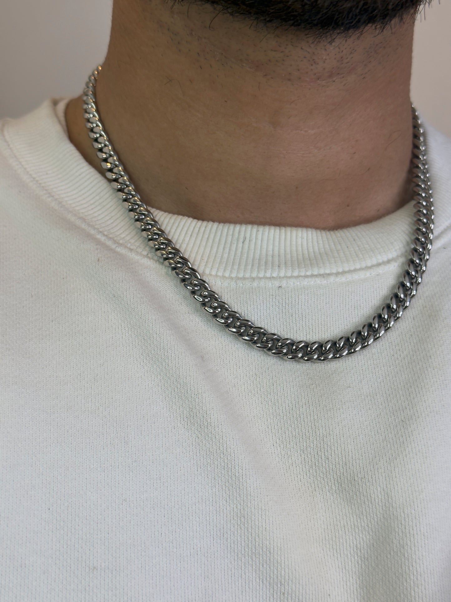 Miami Cubaanse schakelketting – 8 mm
