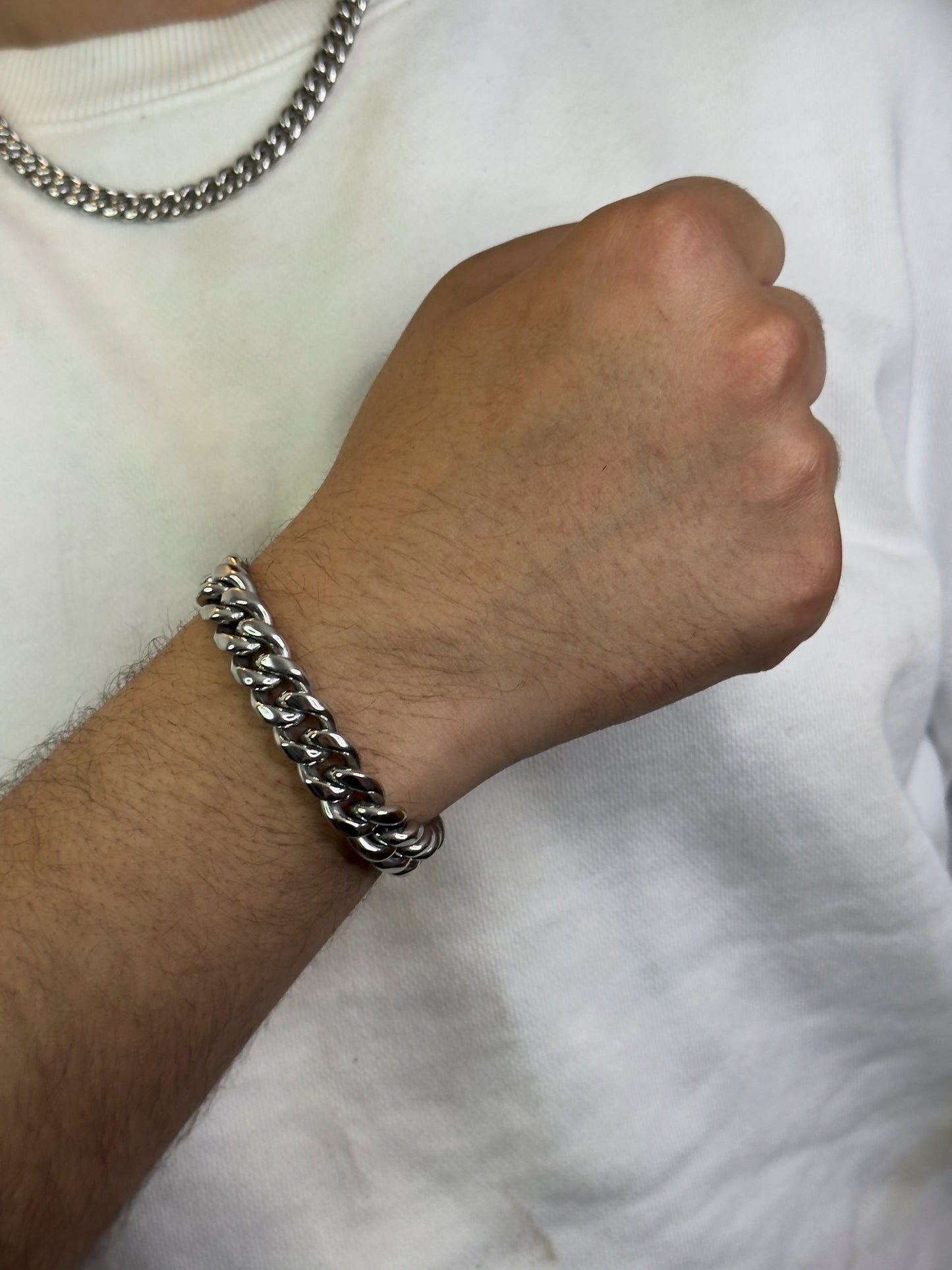 Miami Cubaanse schakelarmband – 12 mm