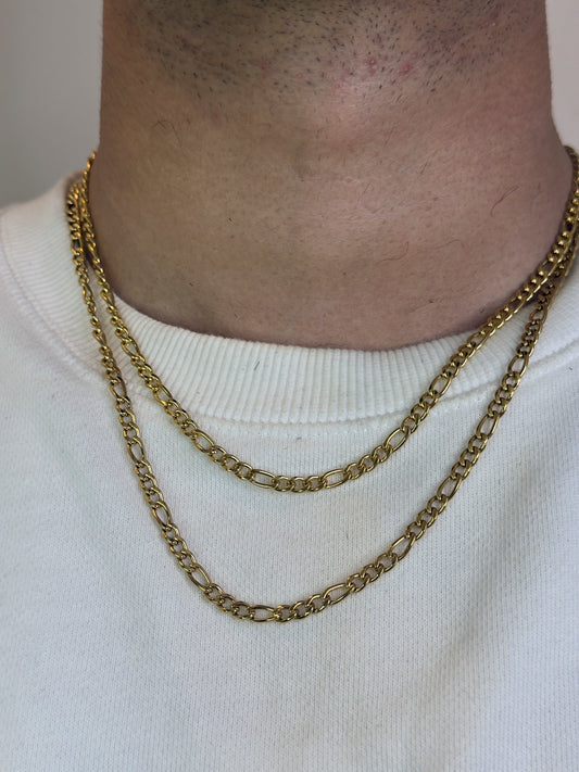 Figaro Ketting – Roestvrij Staal