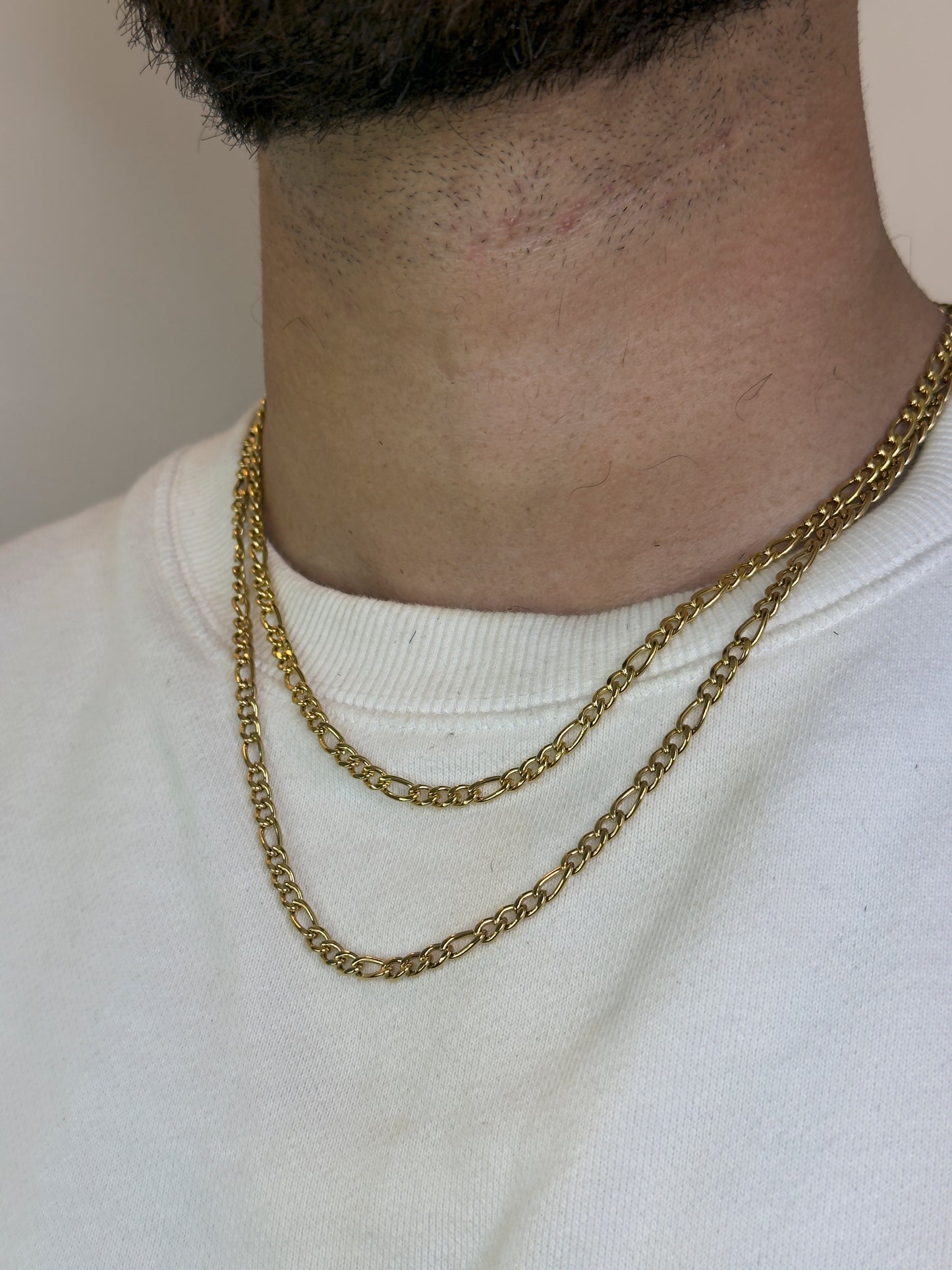 Figaro Ketting – Roestvrij Staal