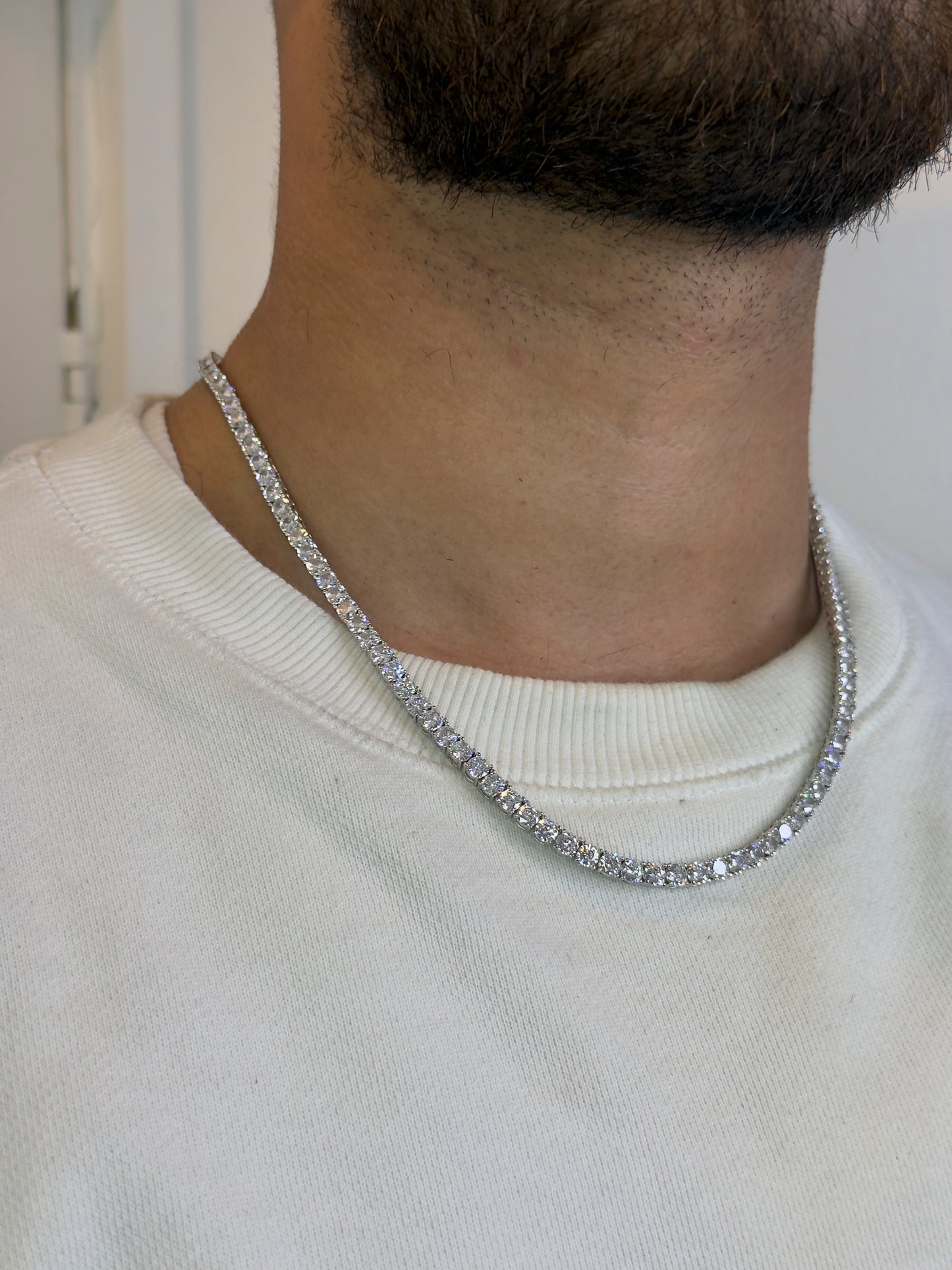 Tennis Ketting – Cubisch Zirkonia